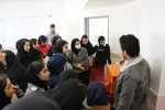 بازدید دانشجویان مرکز دختران جونقان دانشگاه ملی مهارت استان چهارمحال و بختیاری از مرکز کشاورزی 3