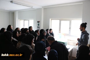 بازدید دانشجویان مرکز دختران جونقان دانشگاه ملی مهارت استان چهارمحال و بختیاری از مرکز کشاورزی 5