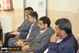 بازدید ریاست سازمان جهاد کشاورزی استان و معاون بهبود تولیدات دامی سازمان, ریاست کمیته امداد استان, معاون سازمان امور عشایری استان و ریاست دانشگاه ملی مهارت استان چهار محال و بختیاری از مرکز کشاورزی شهرکرد 3