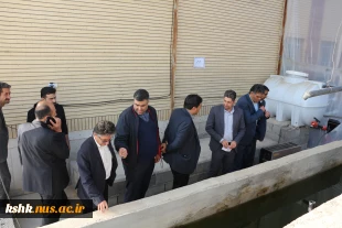 بازدید ریاست سازمان جهاد کشاورزی استان و معاون بهبود تولیدات دامی سازمان, ریاست کمیته امداد استان, معاون سازمان امور عشایری استان و ریاست دانشگاه ملی مهارت استان چهار محال و بختیاری از مرکز کشاورزی شهرکرد 7