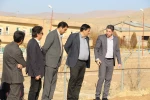 بازدید ریاست سازمان جهاد کشاورزی استان و معاون بهبود تولیدات دامی سازمان, ریاست کمیته امداد استان, معاون سازمان امور عشایری استان و ریاست دانشگاه ملی مهارت استان چهار محال و بختیاری از مرکز کشاورزی شهرکرد 9