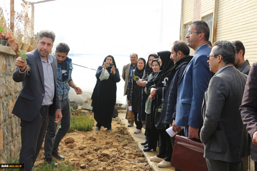بازدید کارشناسان تشکل های کشاورزی و تعاون روستایی استان از کارگاههای مهارت آموزی آموزشکده ملی مهارت کشاورزی شهرکرد 2