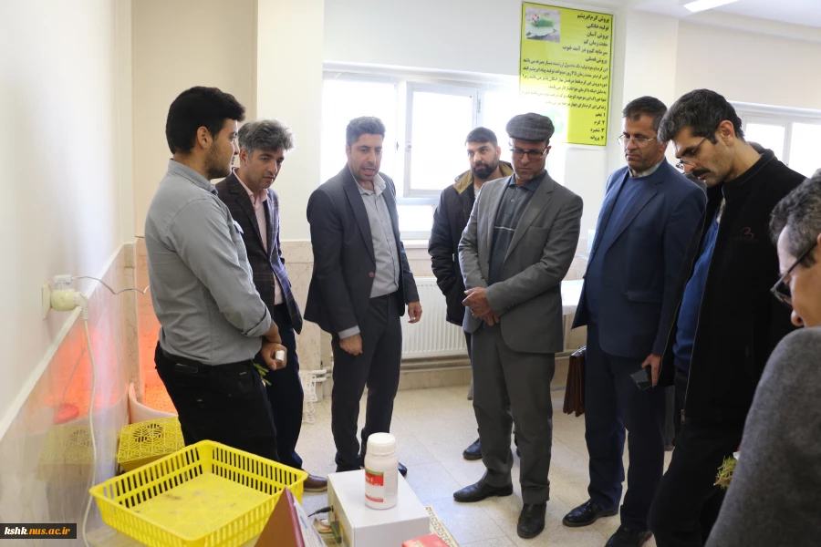 بازدید کارشناسان تشکل های کشاورزی و تعاون روستایی استان از کارگاههای مهارت آموزی آموزشکده ملی مهارت کشاورزی شهرکرد 5